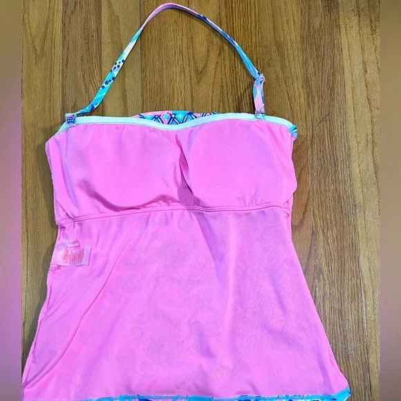 Lilly Pulitzer ‘Blue Horizon Jungle Sunrise’ Tankini *Size 10, New w/Out tags - Picture 5 of 10
